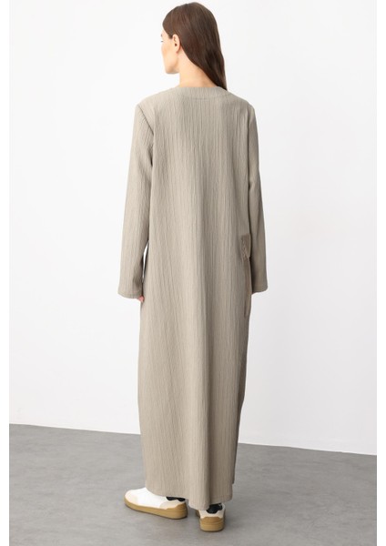 x Tasarım Özel Dokuma Tam Boy Zamansız Kap Ferace-Vizon