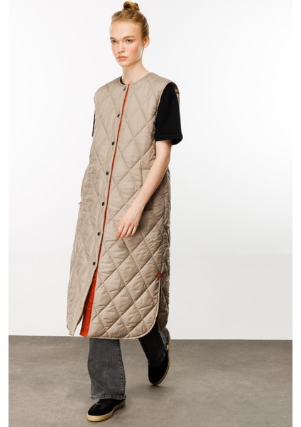 Armonia Çıt Çıt Kapamalı Renk Detayları ile Süslenmiş Zamansız Spor Yelek-Taş indirimleri