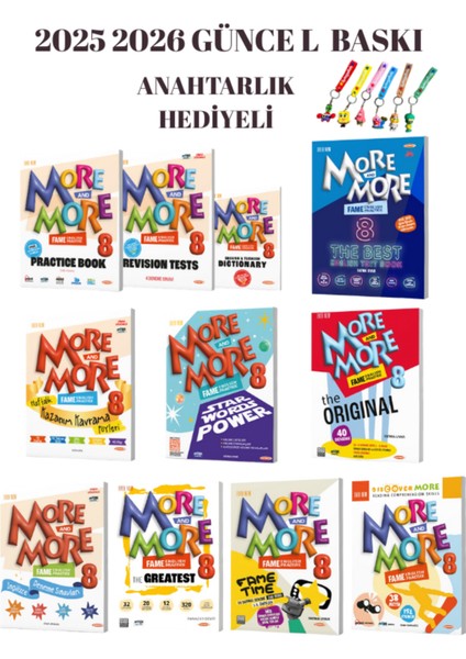 Fenomen Yayıncılık More More 8.sınıf Ingilizce Full Set 2025 2026