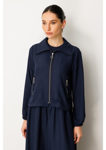 Ceket ve Iç Jile Kombin Ipekçe Elbise Ferace-Laci indirimleri