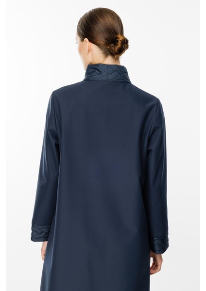 Örgü Desen Işlemeli Içi Polar Kaplı Hafif ve Konforlu Manto Kaban-Laci fırsatları