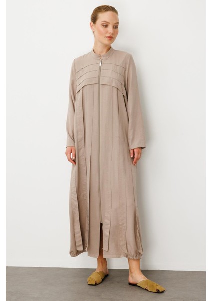 Rouge/ S Parça El Işi Dikiş Detaylı Elbise / Kap-R-Taş modelleri