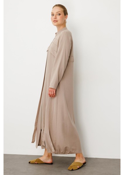 Rouge/ S Parça El Işi Dikiş Detaylı Elbise / Kap-R-Taş fırsatları