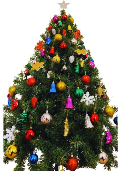 Yılbaşı Çam Ağacı 150 cm 360 Dal modelleri