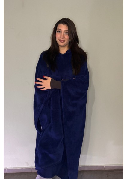 Giyilebilir Hoodie Battaniye