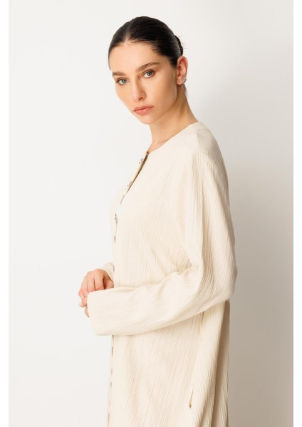 Zebra Desen Özel Dokuma Kumaş Kap - Ferace-Bej fırsatları