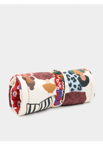 Desenli Teknik Kumaş Takı Çantası modelleri