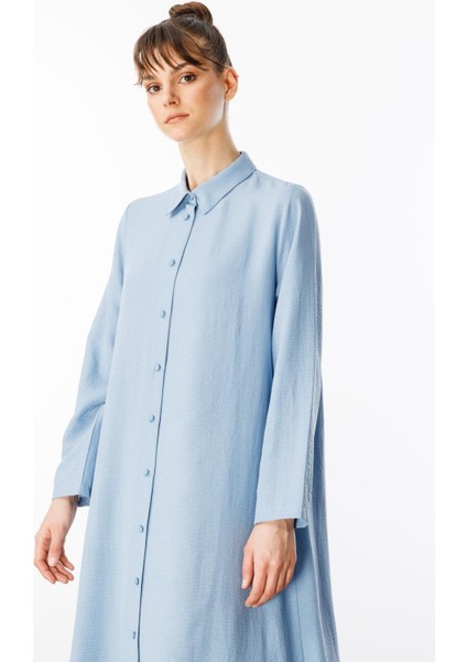 Nouvo Ipekçe Doku Kap / Elbise-Mavi modelleri