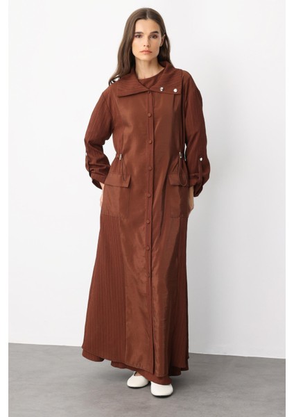 Poly /cupra Ön Beden Özel Dokuma Kumaş Spor Kap Ferace-Kahve fiyatları