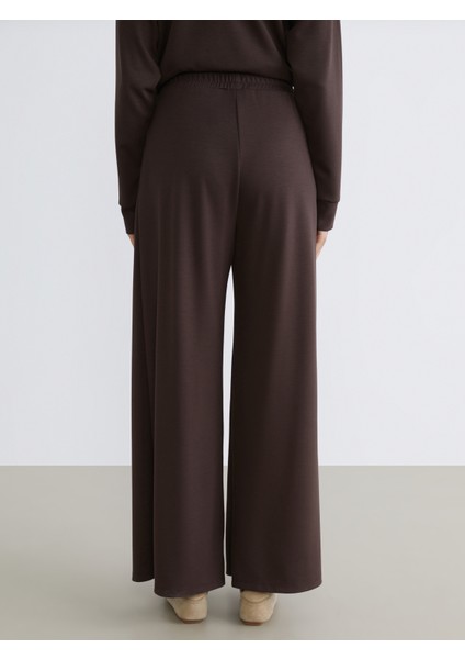 Beli Lastikli Geniş Paça Kadın Eşofman Altı fırsatları