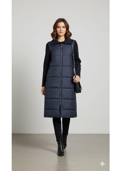 Kol ve Yaka Yüksek Yün Içerikli Triko Orta Bedeni Soft Elyaf Dolgulu Astarlı Zamansız Konforlu Hafif-Laci modelleri