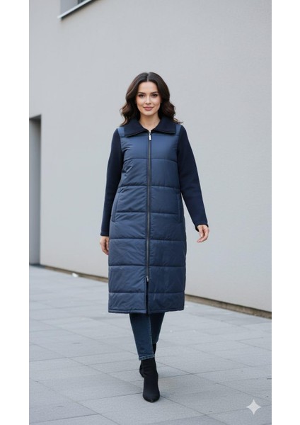 Kol ve Yaka Yüksek Yün Içerikli Triko Orta Bedeni Soft Elyaf Dolgulu Astarlı Zamansız Konforlu Hafif-Laci indirimleri