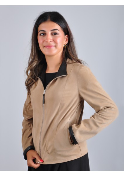 hakiki deri süet çift taraflı ultra hafif kuzu derisi ceket fırsatları