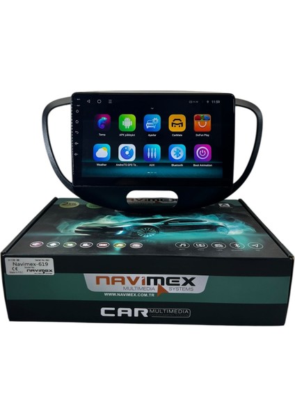Hyundai I10 2010-2013 Navimex 6-128 (Fanlı) Profesyonel Oem Multimedia modelleri