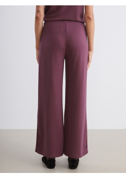 Beli Lastikli Geniş Paça Kadın Eşofman Altı fırsatları