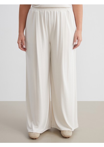 Büyük Beden Modal Karışımlı Kadın Eşofman Altı fiyatları