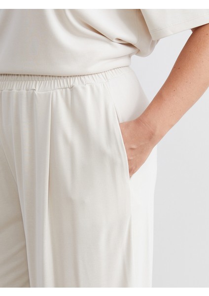 Büyük Beden Modal Karışımlı Kadın Eşofman Altı modelleri