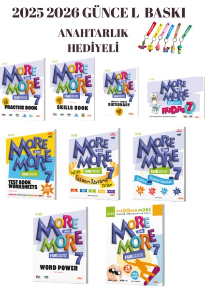 Fenomen Yayıncılık More More 7.sınıf Ingilizce Full Set 2025 2026