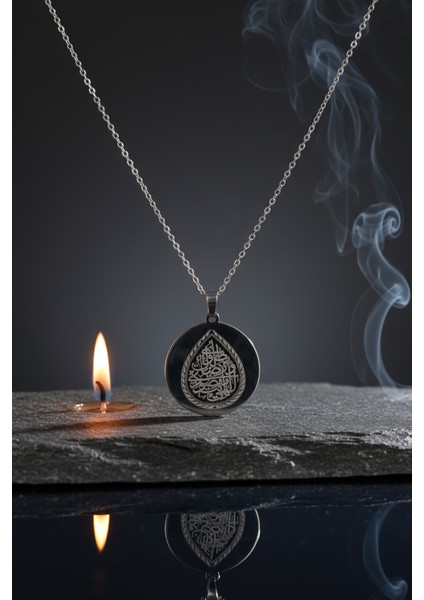 Gümüş Renk Ilâhe Ente Maksûdî Çelik Kolye Paslanmaz Zincir Kararmaz fırsatları