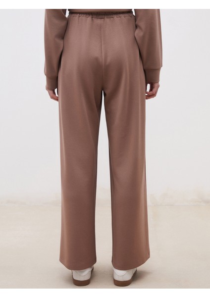 Beli Lastikli Geniş Paça Kadın Eşofman Altı fırsatları