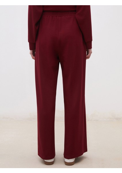 Beli Lastikli Geniş Paça Kadın Eşofman Altı fırsatları