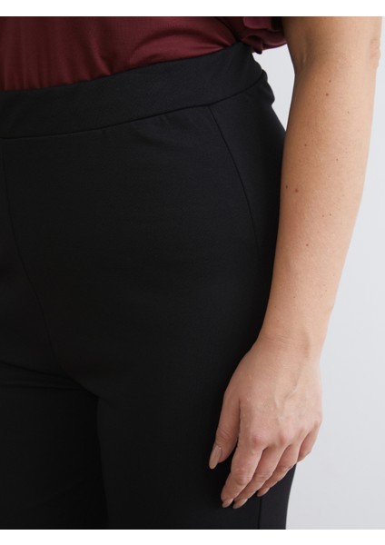 Büyük Beden Beli Lastikli Kadın Eşofman Altı modelleri