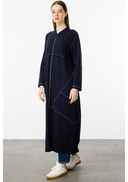 Spor Dikiş Detaylı Döküm Pamuk Karışımlı Örme Kap/ferace-Laci fiyatları