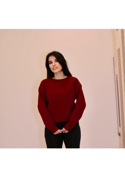 3 Iplik Şardonlu Kaliteli Bisiklet Yaka Sweatshirt modelleri