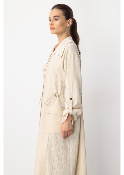 Poly /cupra Ön Beden Özel Dokuma Kumaş Spor Kap Ferace-Bej fırsatları