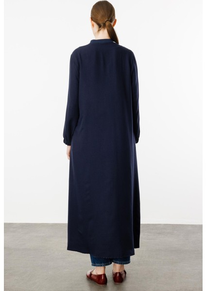 Ht Soho Desen Ince Ipekçe Dökümlü Spor Zamansız Kap Ferace-Laci