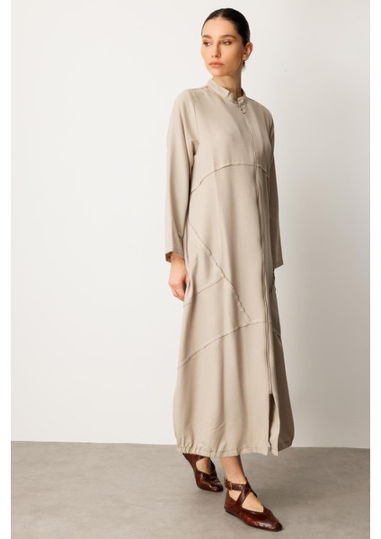 Ipekçe Kumaşı Sayesinde Hafif ve Ferah Spor Kap - Ferace-Taş modelleri