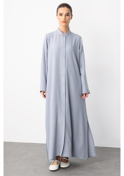 Mesh Sırt Desen Işleme Ipekçe Kumaş Spor Kap- Elbise- Ferace-Gri fiyatları