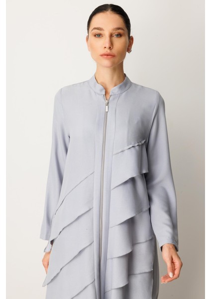 Volan Ipekçe Kap Ferace-Gri fırsatları