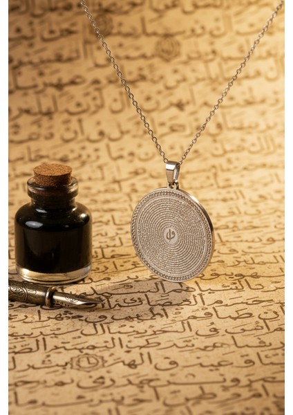 Gümüş Renk Yasin-I Şerif Çelik Kolye Paslanmaz Zincir Kararmaz fiyatları