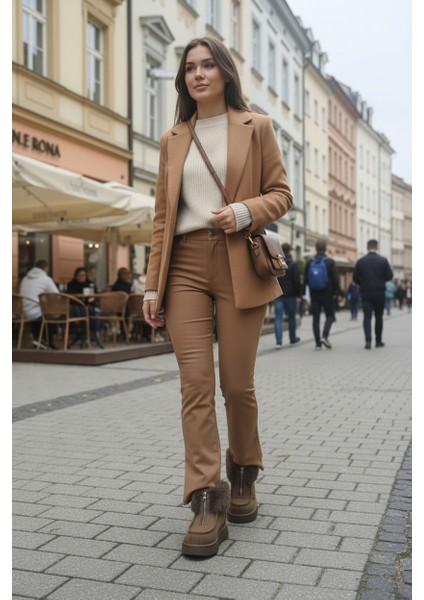 Kürk Detaylı Kadın Bot - Sıcak Tutan, Kaymaz Ortopedik Tabanlı Konforlu Kışlık Bot indirimleri