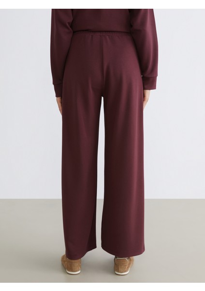 Beli Lastikli Geniş Paça Kadın Eşofman Altı fırsatları