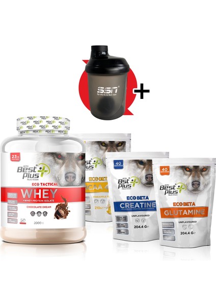 Eco Tactical Kombinasyon Paketi(Whey Protein Çikolata)