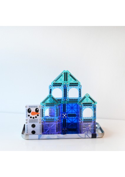 Magna-Tıles® - Winterwonderland Travel Set - Seyahat Seti Manyetik Bloklar - 26 Parça modelleri