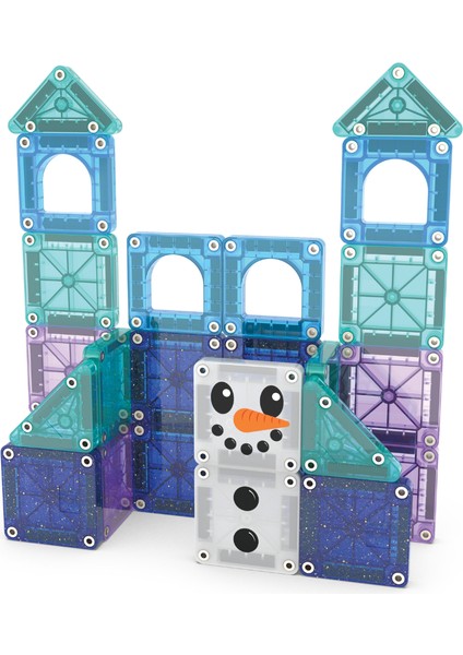 Magna-Tıles® - Winterwonderland Travel Set - Seyahat Seti Manyetik Bloklar - 26 Parça fırsatları