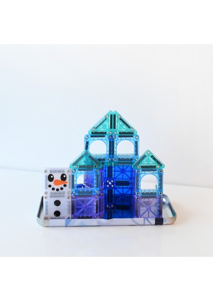 Magna-Tıles® - Winterwonderland Travel Set - Seyahat Seti Manyetik Bloklar - 26 Parça indirimleri