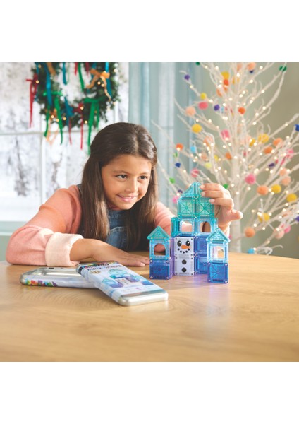 Magna-Tıles® - Winterwonderland Travel Set - Seyahat Seti Manyetik Bloklar - 26 Parça