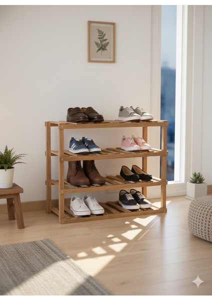 Doğalahşap Dekoratif Ayakkabılık Raf modelleri