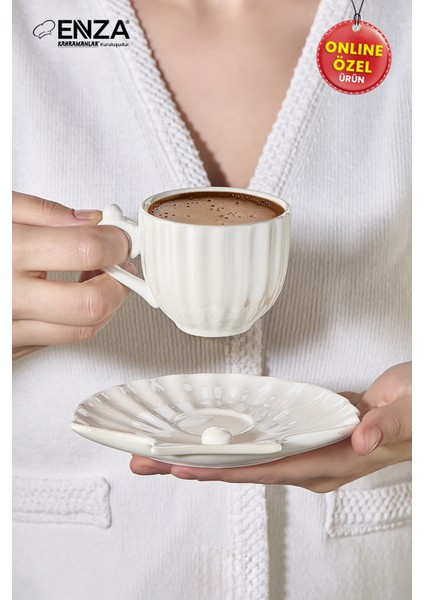 Zümrüt 6'lı Porselen Fincan Takımı fiyatları