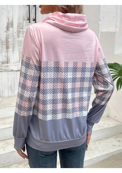 Kadın Uzun Kollu Balıkçı Yaka Bağcıklı Şardonlu Dalgıç Bluz indirimleri