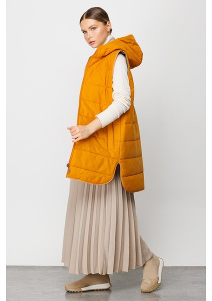 /kalite ürünü zamansız basen örten kapitone dolgulu ıçi özel garni yelek-hardal/haki fırsatları