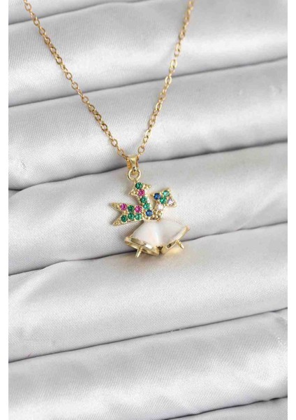 316L Çelik Zincir Gold Renk Chirtsmas Bell Model Yılbaşı Temalı Kadın Kolye fiyatları