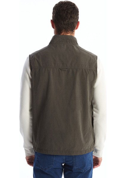 Yeni Sezon Standart Kalıp Dik Yaka Erkek Avcı Yeleği indirimleri