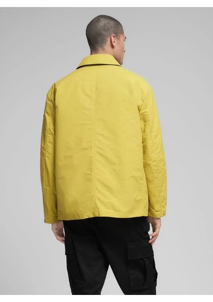 Erkek Sarı Mumlu Kumaş Mont modelleri