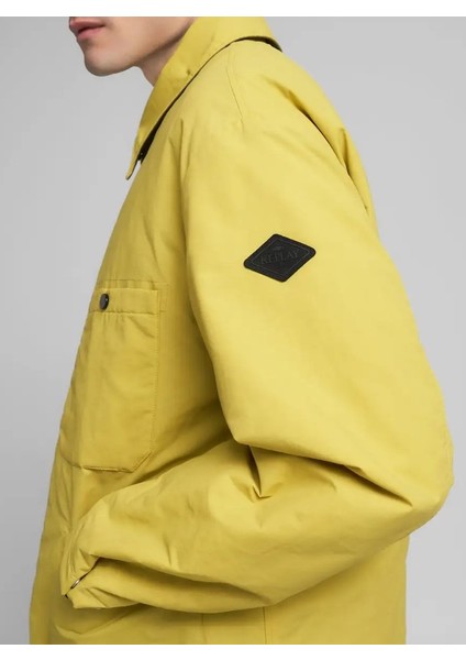 Erkek Sarı Mumlu Kumaş Mont indirimleri