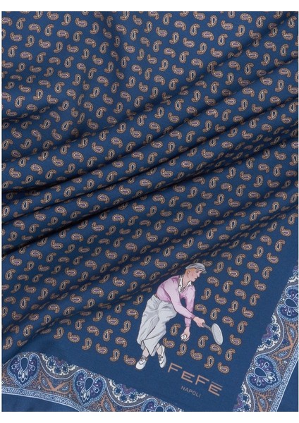 Erkek Lacivert Yün Fular fiyatları